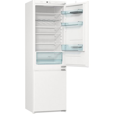 Вбуд. холодильник з мороз. камерою Gorenje, 177х55х54см, 2 двері, 180(68)л, А+, NF+, Зона св-ті, Внутр. Диспл, Білий (NRKI418EE1 Вбуд. холодильник з мороз. камерою Gorenje, 177х55х54см, 2 двері, 180(68)л, А+, NF+, Зона св-ті, Внутр. Диспл, Білий (NRKI418EE1