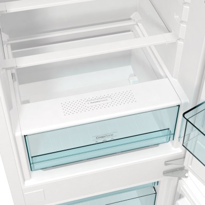 Вбуд. холодильник з мороз. камерою Gorenje, 177х55х54см, 2 двері, 180(68)л, А+, NF+, Зона св-ті, Внутр. Диспл, Білий (NRKI418EE1 Вбуд. холодильник з мороз. камерою Gorenje, 177х55х54см, 2 двері, 180(68)л, А+, NF+, Зона св-ті, Внутр. Диспл, Білий (NRKI418EE1