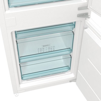 Вбуд. холодильник з мороз. камерою Gorenje, 177х55х54см, 2 двері, 180(68)л, А+, NF+, Зона св-ті, Внутр. Диспл, Білий (NRKI418EE1 Вбуд. холодильник з мороз. камерою Gorenje, 177х55х54см, 2 двері, 180(68)л, А+, NF+, Зона св-ті, Внутр. Диспл, Білий (NRKI418EE1