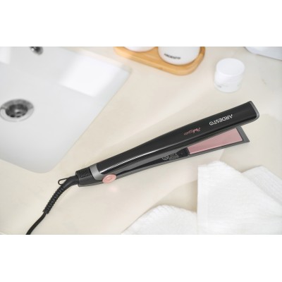 Випрямляч Ardesto Pink Touch, 32Вт, 110-200C, кераміка, сірий+рожевий (HS-R350PT) Випрямляч Ardesto Pink Touch, 32Вт, 110-200C, кераміка, сірий+рожевий (HS-R350PT)