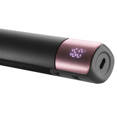 Випрямляч Ardesto Pink Touch, 50Вт, 160-200C, акумуляторний, кераміка, USB-C > USB-A, сірий+рожевий (HS-R300PT) Випрямляч Ardesto Pink Touch, 50Вт, 160-200C, акумуляторний, кераміка, USB-C > USB-A, сірий+рожевий (HS-R300PT)