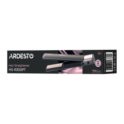 Випрямляч Ardesto Pink Touch, 50Вт, 160-200C, акумуляторний, кераміка, USB-C > USB-A, сірий+рожевий (HS-R300PT) Випрямляч Ardesto Pink Touch, 50Вт, 160-200C, акумуляторний, кераміка, USB-C > USB-A, сірий+рожевий (HS-R300PT)