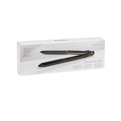 Випрямляч Babyliss Smoth Pro, темп.режимів-6, 140-235°C, термо килимок, іонізація, кераміка, чорний (ST394E) Випрямляч Babyliss Smoth Pro, темп.режимів-6, 140-235°C, термо килимок, іонізація, кераміка, чорний (ST394E)