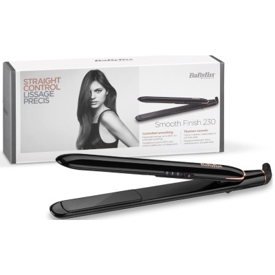 Випрямляч Babyliss, 41Вт, темп.режимів-3, 180-230С, кераміка, чорний (ST250E) Випрямляч Babyliss, 41Вт, темп.режимів-3, 180-230С, кераміка, чорний (ST250E)