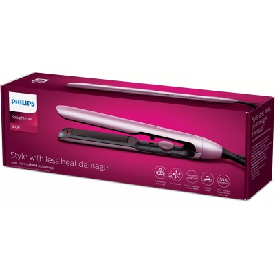 Випрямляч Philips Series 5000, 120-230С, іонізація, кераміка, бузковий (BHS530/00) Випрямляч Philips Series 5000, 120-230С, іонізація, кераміка, бузковий (BHS530/00)