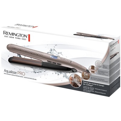 Випрямляч Remington Aqualisse PRO, 230Вт, темп.режимів-10, дисплей, кераміка, сріблястий (S7972) Випрямляч Remington Aqualisse PRO, 230Вт, темп.режимів-10, дисплей, кераміка, сріблястий (S7972)