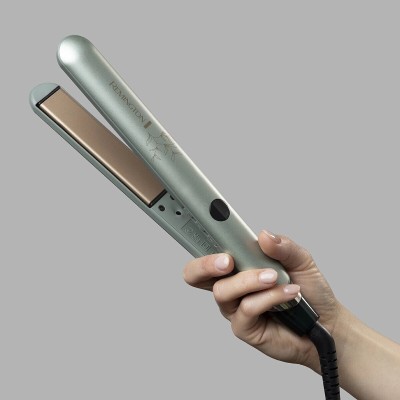 Випрямляч Remington Botanicals, >300Вт, темп.режимів-10, 150-230С, дисплей, кераміка, сіро-зелений (S5860) Випрямляч Remington Botanicals, >300Вт, темп.режимів-10, 150-230С, дисплей, кераміка, сіро-зелений (S5860)