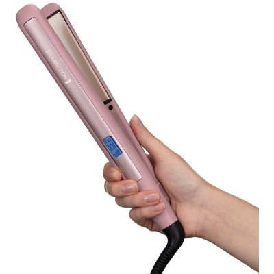 Випрямляч Remington Coconut Smooth, 47Вт, темп.режимів-9, 150-230С, дисплей, кераміка, рожевий (S5901) Випрямляч Remington Coconut Smooth, 47Вт, темп.режимів-9, 150-230С, дисплей, кераміка, рожевий (S5901)
