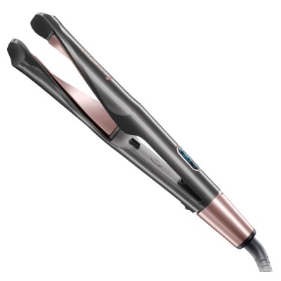 Випрямляч Remington Curl&Straight Confidence, 47Вт, темп.режимів-5, 150-230С, дисплей, кераміка, чорний (S6606) Випрямляч Remington Curl&Straight Confidence, 47Вт, темп.режимів-5, 150-230С, дисплей, кераміка, чорний (S6606)