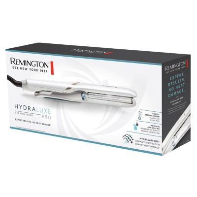 Випрямляч Remington Hydraluxe Pro, 56Вт, темп.режимів-5, 150-230С, дисплей, кераміка, білий (S9001) Випрямляч Remington Hydraluxe Pro, 56Вт, темп.режимів-5, 150-230С, дисплей, кераміка, білий (S9001)