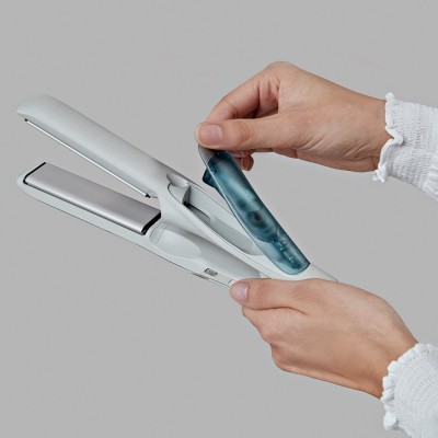 Випрямляч Remington Hydraluxe Pro, 56Вт, темп.режимів-5, 150-230С, дисплей, кераміка, білий (S9001) Випрямляч Remington Hydraluxe Pro, 56Вт, темп.режимів-5, 150-230С, дисплей, кераміка, білий (S9001)