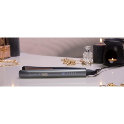 Випрямляч Remington Keratin Protect, 55Вт, темп.режимів-5, 160-230С, кераміка, сріблястий (S8598) Випрямляч Remington Keratin Protect, 55Вт, темп.режимів-5, 160-230С, кераміка, сріблястий (S8598)