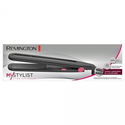Випрямляч Remington MyStylist Е51, 38Вт, темп.режимів-1, 200С, кераміка, чорний (S1A100) Випрямляч Remington MyStylist Е51, 38Вт, темп.режимів-1, 200С, кераміка, чорний (S1A100)