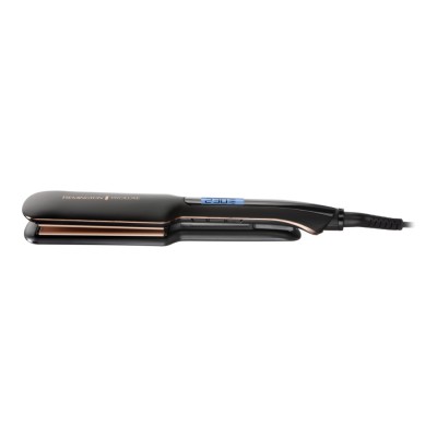 Випрямляч Remington PROluxe Midnight Wide Plate Straightener, темп.режимов-9, 150-230С, чохол, дісплей, кераміка, чорний (S9150B Випрямляч Remington PROluxe Midnight Wide Plate Straightener, темп.режимов-9, 150-230С, чохол, дісплей, кераміка, чорний (S9150B