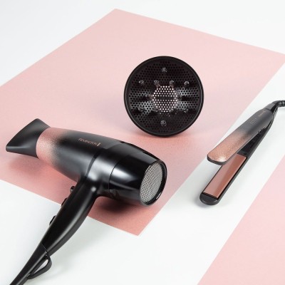 Випрямляч Remington Rose Shimmer, темп.режимів-5, 150-230С, кераміка, чорно-золотий (S5305) Випрямляч Remington Rose Shimmer, темп.режимів-5, 150-230С, кераміка, чорно-золотий (S5305)