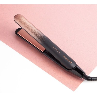 Випрямляч Remington Rose Shimmer, темп.режимів-5, 150-230С, кераміка, чорно-золотий (S5305) Випрямляч Remington Rose Shimmer, темп.режимів-5, 150-230С, кераміка, чорно-золотий (S5305)