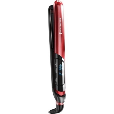 Випрямляч Remington Silk Straightener, 300Вт, 150-235С, дисплей, кейс, кераміка, чорно-червоний (S9600) Випрямляч Remington Silk Straightener, 300Вт, 150-235С, дисплей, кейс, кераміка, чорно-червоний (S9600)