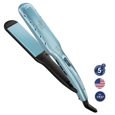 Випрямляч Remington Wet 2 Straight, 62Вт, темп.режимів-10, 140-230С, дисплей, кераміка, блакитний (S7350) Випрямляч Remington Wet 2 Straight, 62Вт, темп.режимів-10, 140-230С, дисплей, кераміка, блакитний (S7350)