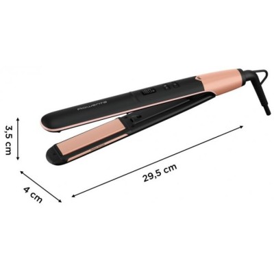 Випрямляч Rowenta Express Shine Papaya, >240Вт, темп.режимів-8, 140-210С, дисплей, кераміка, чорний (SF4620F0) Випрямляч Rowenta Express Shine Papaya, >240Вт, темп.режимів-8, 140-210С, дисплей, кераміка, чорний (SF4620F0)