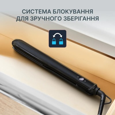 Випрямляч Rowenta Optiliss +, >240Вт, темп.режимів-10, 140-230С, кераміка, турмалін, чорний (SF3320F0) Випрямляч Rowenta Optiliss +, >240Вт, темп.режимів-10, 140-230С, кераміка, турмалін, чорний (SF3320F0)