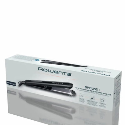 Випрямляч Rowenta Optiliss +, >240Вт, темп.режимів-10, 140-230С, кераміка, турмалін, чорний (SF3320F0) Випрямляч Rowenta Optiliss +, >240Вт, темп.режимів-10, 140-230С, кераміка, турмалін, чорний (SF3320F0)