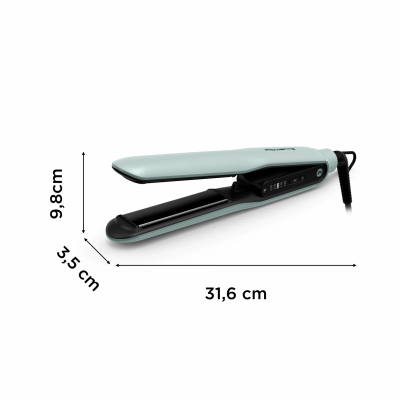 Випрямляч Rowenta Thermoglide, темп.режимів-5, 150-230С, іонізація, титан, світло-зелений (SF5120E0) Випрямляч Rowenta Thermoglide, темп.режимів-5, 150-230С, іонізація, титан, світло-зелений (SF5120E0)