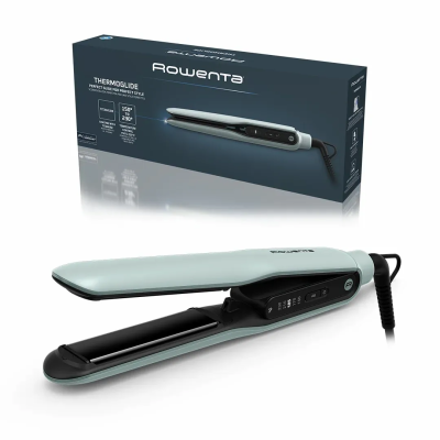 Випрямляч Rowenta Thermoglide, темп.режимів-5, 150-230С, іонізація, титан, світло-зелений (SF5120E0) Випрямляч Rowenta Thermoglide, темп.режимів-5, 150-230С, іонізація, титан, світло-зелений (SF5120E0)