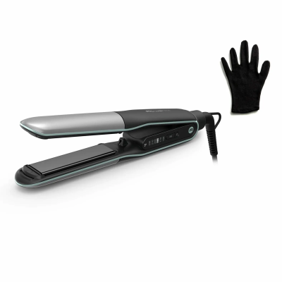 Випрямляч Rowenta Thermostyle, темп.режимів-5, 150-230С, дисплей, іонізація, кераміка, титан, чорно-сірий (SF7120E0) Випрямляч Rowenta Thermostyle, темп.режимів-5, 150-230С, дисплей, іонізація, кераміка, титан, чорно-сірий (SF7120E0)