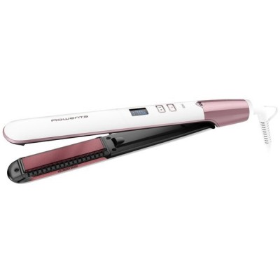 Випрямляч Rowenta Volumizer, >240Вт, темп.режимів-8, 140-210С, дисплей, іонізація, кераміка, біло-рожевий (SF4655F0) Випрямляч Rowenta Volumizer, >240Вт, темп.режимів-8, 140-210С, дисплей, іонізація, кераміка, біло-рожевий (SF4655F0)