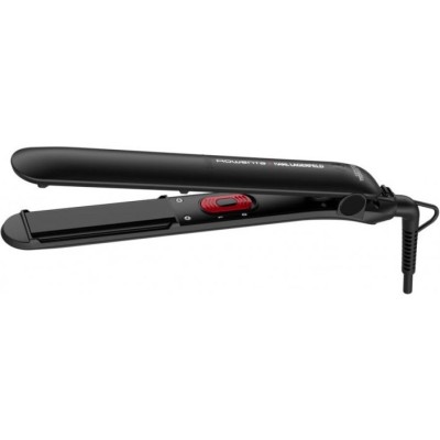 Випрямляч Rowenta x Karl Lagerfeld Easyliss, >240Вт, >200С, кераміка, турмалін , чорний (SF161LF0)