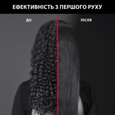 Випрямляч Rowenta x Karl Lagerfeld K/Pro Stylist Straightener, темп.режимів-8, 140-210С, дисплей, іонізація, кераміка, чорний (S Випрямляч Rowenta x Karl Lagerfeld K/Pro Stylist Straightener, темп.режимів-8, 140-210С, дисплей, іонізація, кераміка, чорний (S