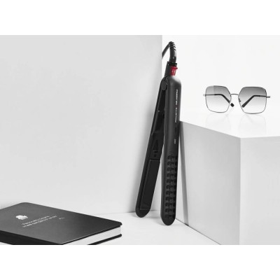 Випрямляч Rowenta x Karl Lagerfeld Optiliss, >240Вт, темп.режимів-10, 130-230С, іонізація, кераміка, турмалін , чорний (SF323LF0