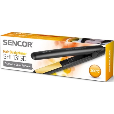 Випрямляч Sencor, 40Вт, >200С, кераміка, турмалін , чорний (SHI131GD) Випрямляч Sencor, 40Вт, >200С, кераміка, турмалін , чорний (SHI131GD)