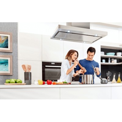 Витяжка Beko вбудована, 53см, 381м.куб/год, сірий (HNU51311SH)
