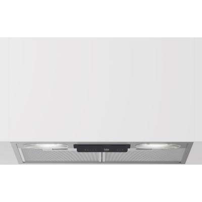 Витяжка Beko вбудована, 53см, 381м.куб/год, сірий (HNU51311SH)