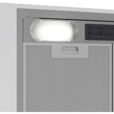 Витяжка Beko вбудована, 53см, 381м.куб/год, сірий (HNU51311SH)