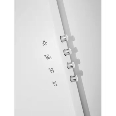 Витяжка Electrolux вертикальна, 60см, 600м куб год., білий (LFV316W) Витяжка Electrolux вертикальна, 60см, 600м куб год., білий (LFV316W)