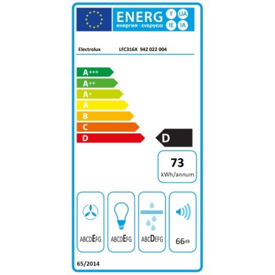 Витяжка Electrolux купольна, 60см, 420м.куб/год., нерж (LFC316X) Витяжка Electrolux купольна, 60см, 420м.куб/год., нерж (LFC316X)