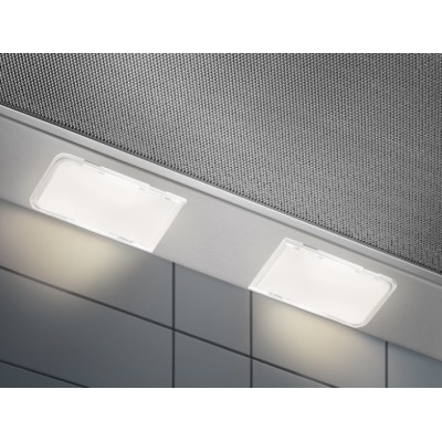 Витяжка Electrolux телескопічна, 59см, 410м.куб/год., сірий (LFP326S)