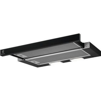Витяжка Electrolux телескопічна, 59см, 410м.куб/год., чорний (LFP326FB)