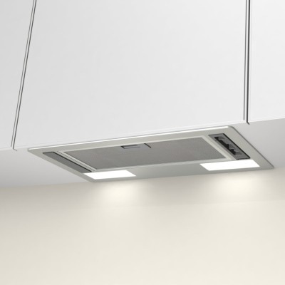 Витяжка Gorenje вбудовувана, 54см, 370м.куб/год, сірий (BHI611ES)