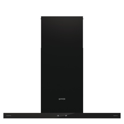 Витяжка Gorenje купольна, 90см, 650м.куб/год, чорний (WHT9SYB)