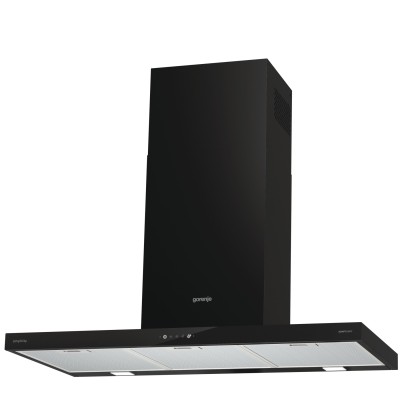 Витяжка Gorenje купольна, 90см, 650м.куб/год, чорний (WHT9SYB)