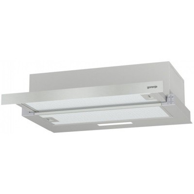 Витяжка Gorenje телескопічна, 60см, 350м.куб/год, нерж (TH62E3X)