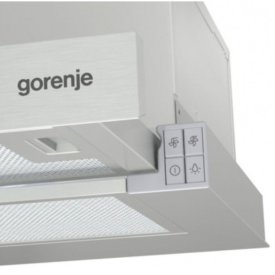 Витяжка Gorenje телескопічна, 60см, 350м.куб/год, нерж (TH62E3X)