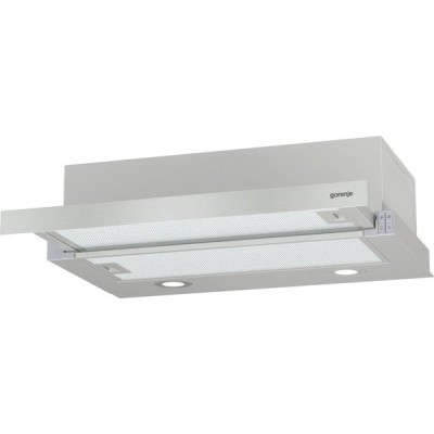 Витяжка Gorenje телескопічна, 60см, 450м.куб/год, нерж (TH62E4X)