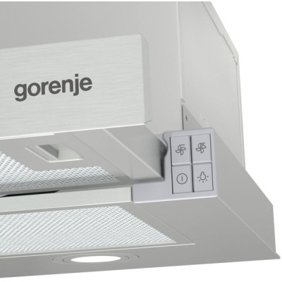 Витяжка Gorenje телескопічна, 60см, 450м.куб/год, нерж (TH62E4X)