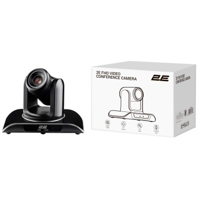 Відео конференц камера 2E FHD ZOOM Grey (2E-VCS-FHDZ) Відео конференц камера 2E FHD ZOOM Grey (2E-VCS-FHDZ)