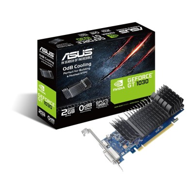 Відеокарта ASUS GeForce GT 1030 2GB GDDR5 low profile silent GT1030-SL-2G-BRK (90YV0AT0-M0NA00) Відеокарта ASUS GeForce GT 1030 2GB GDDR5 low profile silent GT1030-SL-2G-BRK (90YV0AT0-M0NA00)