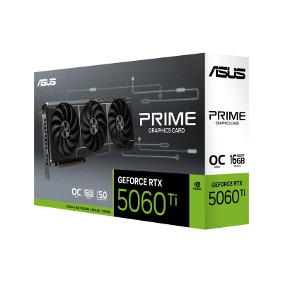Відеокарта ASUS GeForce RTX 5060 Ti 16GB GDDR7 OC PRIME-RTX5060TI-O16G (90YV0MH2-M0NA00) Відеокарта ASUS GeForce RTX 5060 Ti 16GB GDDR7 OC PRIME-RTX5060TI-O16G (90YV0MH2-M0NA00)